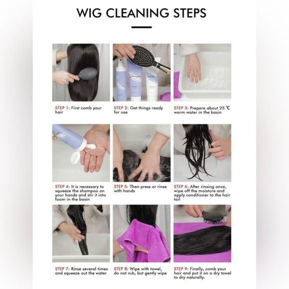 26 Inch Long Wave Curly Black Wig with Bangs density 200% - Picture 15 of 16